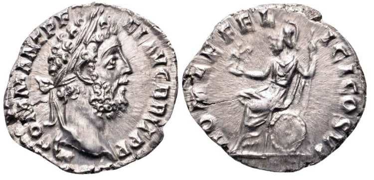 RIC 228 Sear 5691 Commodus Denarius