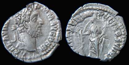 RIC 230 Commodus Denarius