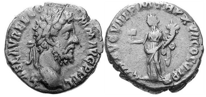 RIC 239 Commodus Denarius
