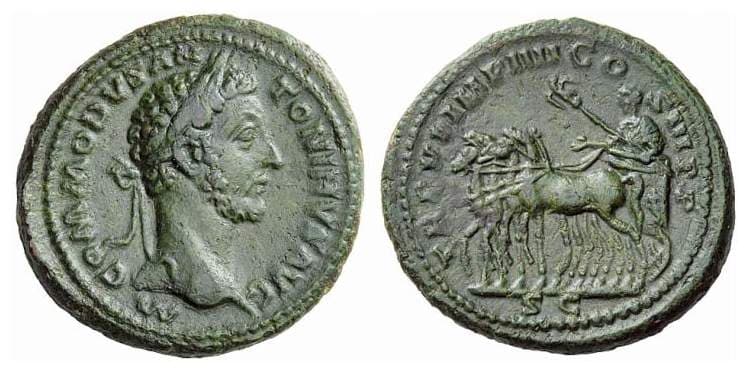 RIC 319 Sear 5889 Commodus AE As