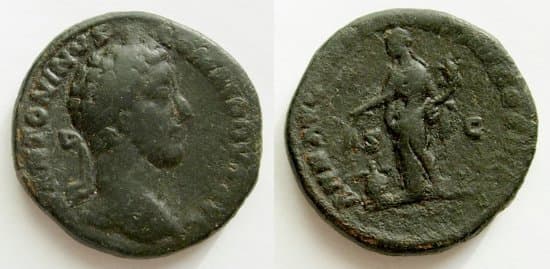 RIC 326b Commodus AE Sestertius