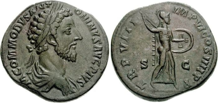 RIC 368bd Commodus, AE Sestertius