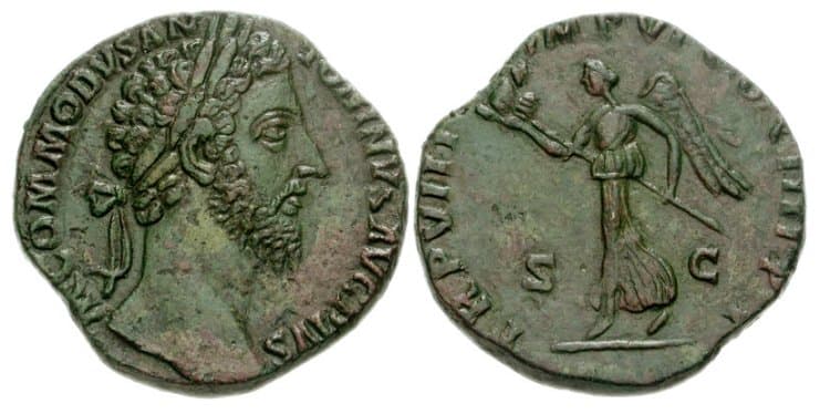 RIC 375 Commodus