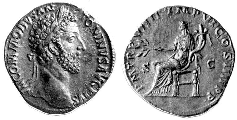 RIC 405 Commodus AE Sestertius