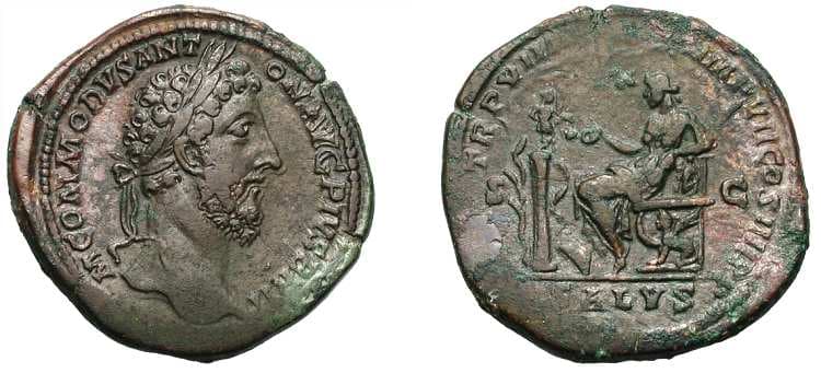 RIC 439 Commodus AE Sestertius