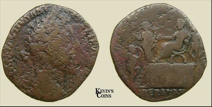 RIC 448 Commodus AE Sestertius