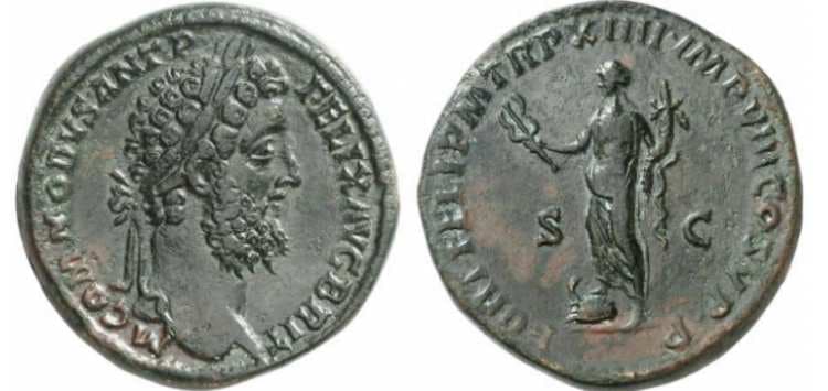 RIC 524 Commodus AE Sestertius