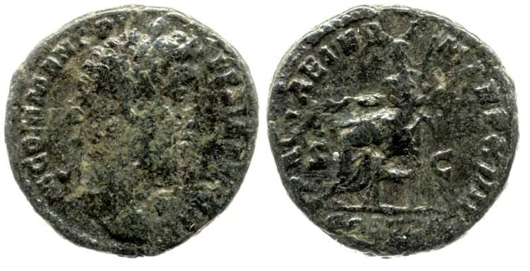 RIC 537 Commodus, AE As