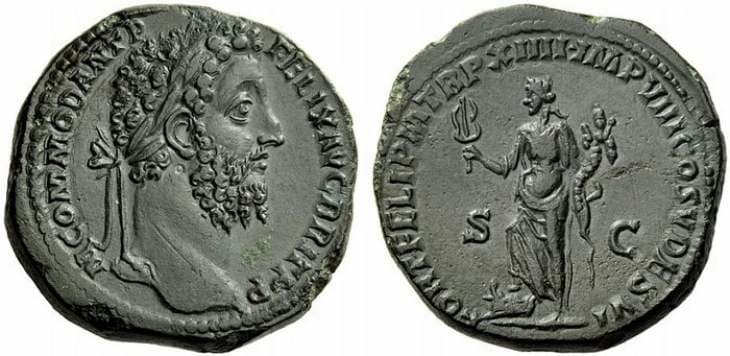RIC 541 Commodus, AE Sestertius