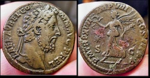 RIC 612 Sear 5790 Commodus AE Sestertius