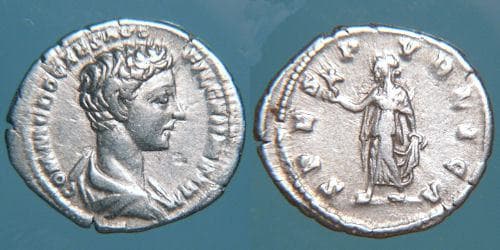 RIC 622[aurelius] Sear 5549 Commodus, as Caesar, Denarius