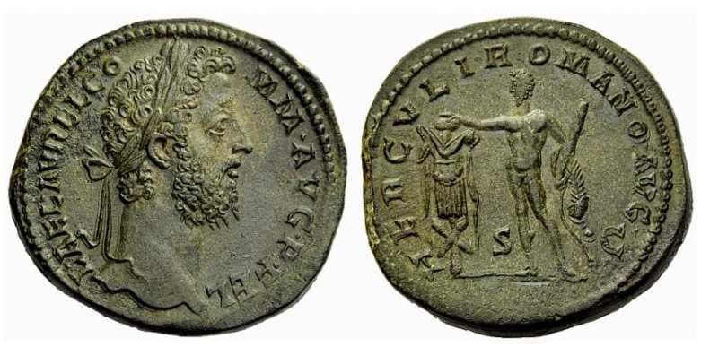 RIC 640 Sear 5752 Commodus AE Sestertius