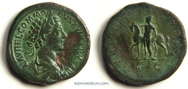 RIC 1579[aurelius] Commodus, Rome, Sestertius