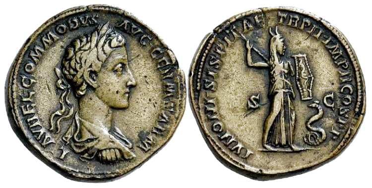 RIC 1583[aurelius] Commodus Sestertius