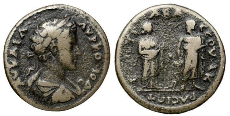 Acrasus Mionnet S7, 6 Commodus, AE25 of Acrasus, Lydia