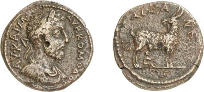 Aezanis BMC 121 Commodus, AE of Aezanis, Phrygia