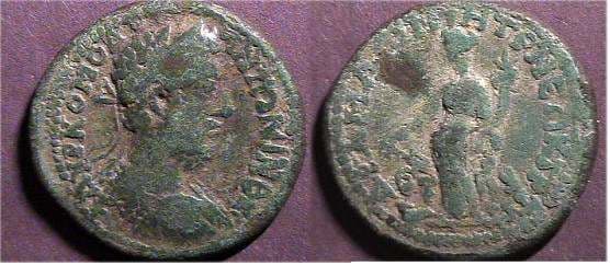 Amaseia SNG vA 27 Commodus AE33 of Pontus, Amasiea