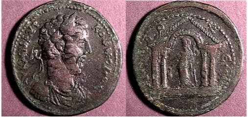 Antioch ad Meandrum Fontana 14 Commodus AE37 of Antioch ad Maeandrum, Caria