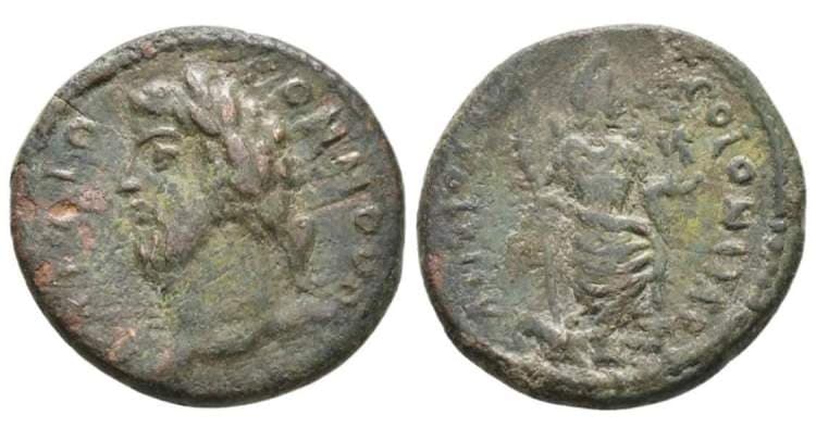 Antioch Pisidia BMC 16 var Commodus, AE22 of Antioch, Pisidia