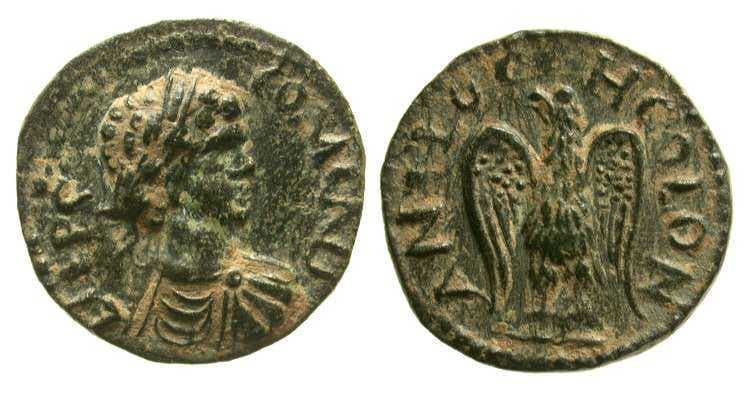 Antioch Pisidia SNG vA 4923 Commodus, AE16 of Antioch Pisidia