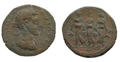 Apollonia Illyria BMC 86 Commodus, AE27 of Apollonia, Illyria