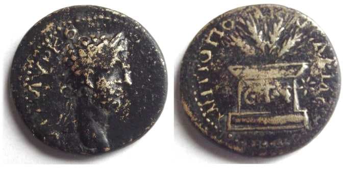 Caesarea RW 3275 Commodus, AE27 of Caesarea, Cappadocia