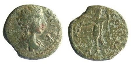 Cassandrea Varbanov 3354 Commodus, AE21 of Cassandrea, Macedonia, 161-180 AD