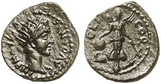 Corinth BMC 639 Commodus, AE20 of Corinth