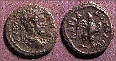 Hadrianopolis Jurukova 166 Commodus AE16mm of Hadrianopolis, Thrace