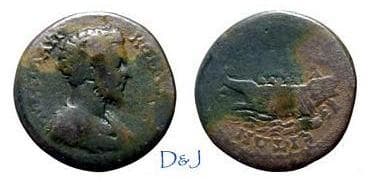 Hadrianopolis Moushmov 2556 Commodus AE23 of Hadrianopolis, Thrace