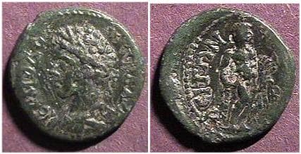 Hierapolis Castabala SNG Fr 2235v Commodus AE 20mm of Hierapolis, Cilicia, 5