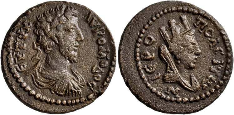 Hierapolis Cilicia SNG Fr 2234 Commodus, AE22 of Hierapolis-Kastabala, Cilicia