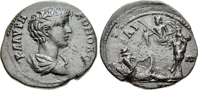 Ilion Amandry type E Commodus, AE30 of Ilion, Troas