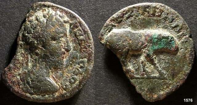 Kyzikos BMC 243 Commodus AE21 of Kyzikos, Mysia