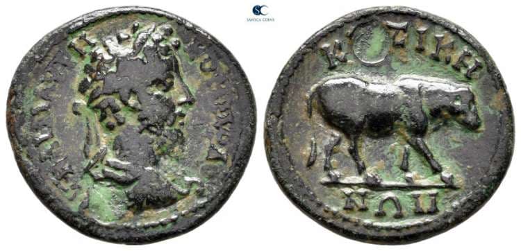 Kyzikos SNG Cop 117 Commodus, AE of Kyzikos, Mysia, AD 177-192