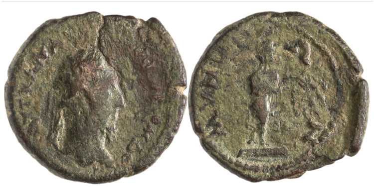 Myndos ANS 100-46728 Commodus, AE27 of Myndos, Caria