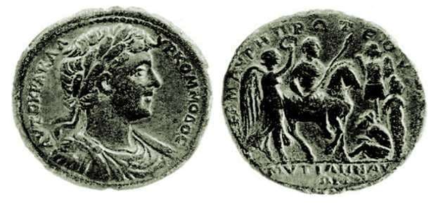 Mytilene BMC 204 Commodus, AE35 of Mytilene, Lesbos