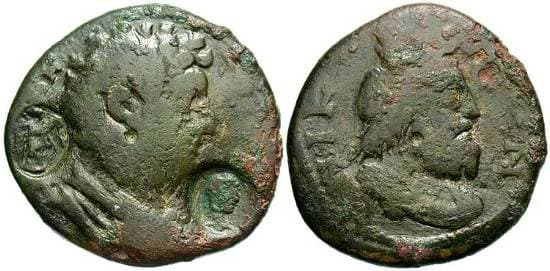 Nicaea RecGen 258 Commodus AE27 mm of Bithynia, Nicaea
