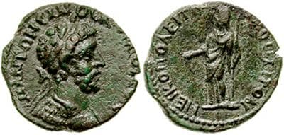 Nikopolis Moushmov 901 Commodus AE23mm of Nikopolis, Moesia Inferior
