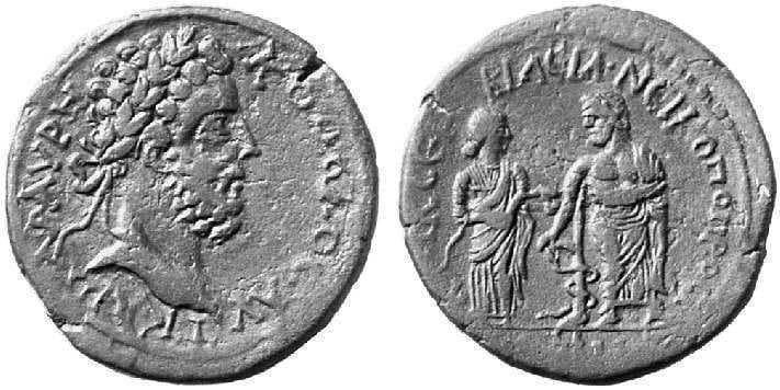 Nikopolis Varbanov 2144 Commodus AE28 of Nikopolis ad Istrum