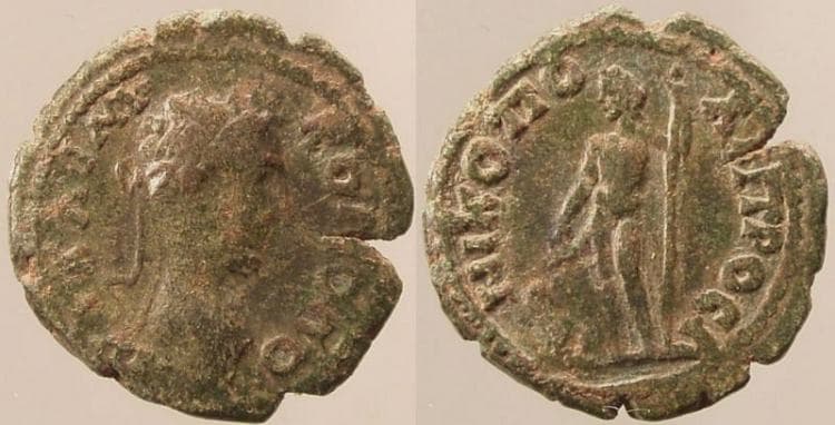 Nikopolis Varbanov 2203 Commodus, AE of Nikopolis ad Istrum, Moesia Inf