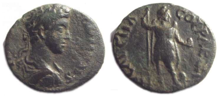 Parlais Waddington 4792 Commodus, AE24 of Parlais, Pisidia, 5