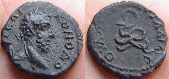 Pautalia Moushmov 4138 Commodus AE26 of Pautalia, Thrace