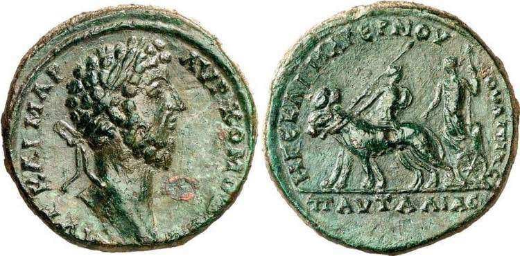 Pautalia Varbanov 4536 Commodus AE of Pautalia, Thrace