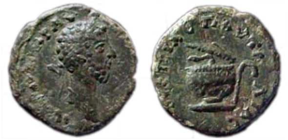 Pautalia Varbanov 4598 Commodus, AE18 of Pautalia, Thrace