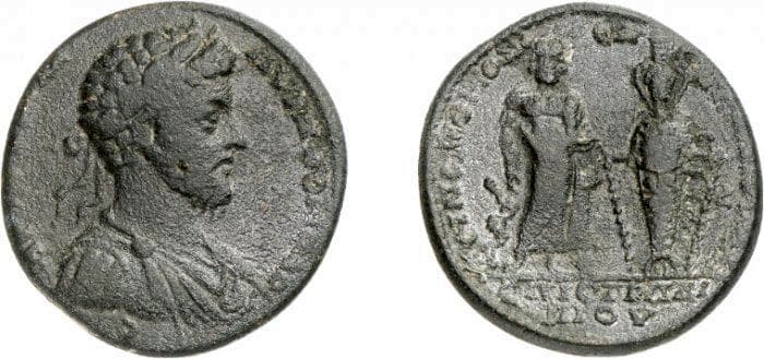 Pergamon FrankeNolle 1532 Commodus, AE of Pergamon, Mysia, Homonia with Ephesus