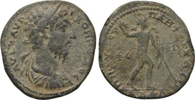 Philadelphia Lydia GRPC Lydia 299 Commodus, AE 34mm of Philadelphia, Lydia