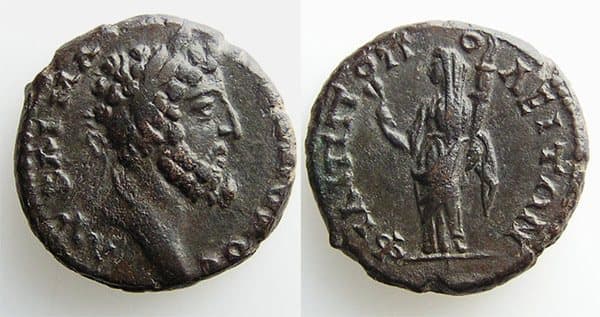 Philippopolis Moushmov 5197 Commodus, AE17 of Philippopolis, Thrace