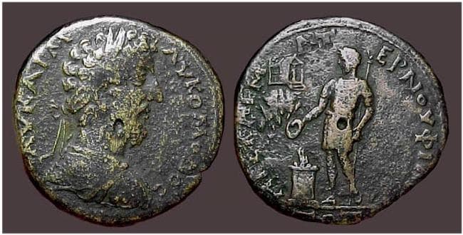 Philippopolis Varbanov 959 Commodus, AE30 of Philippopolis, Thrace