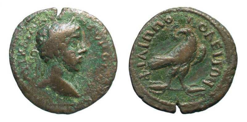 Philippopolis Varbanov 1027 var2 Marcus Aurelius, AE19 of Philippopolis; Thrace
